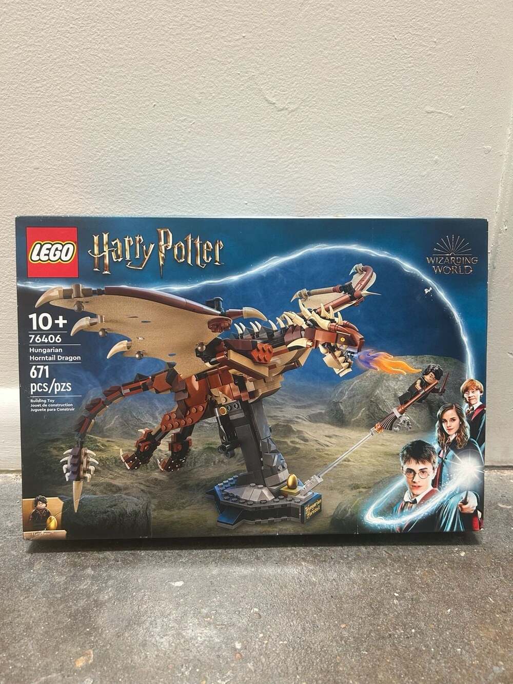 LEGO Harry Potter Hungarian Horntail Dragon 76406 (Sealed and Unopened)